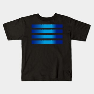 Black and blue Kids T-Shirt